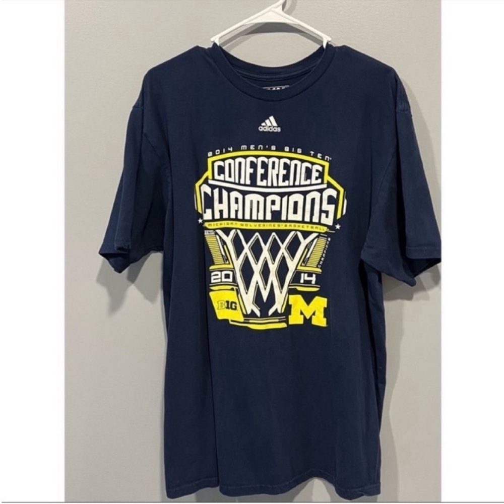 Adidas University of Michigan 2014 Big Ten Conference Champions. Size XL